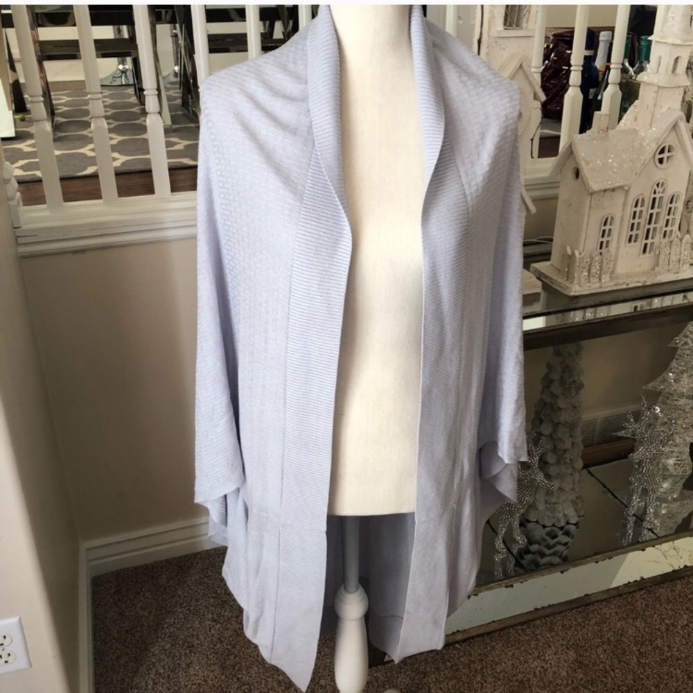 Lululemon light lavender cardigan/shawl